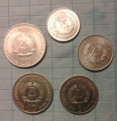 Ddr münzen schöne kleine - ddr,