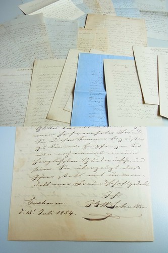 Briefe cuxhaven 1852 - 21, 1852-1858