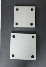 Ankerplatte Edelstahl ungeschliffen Kopfplatte Fußplatte Zuschnitte V2A