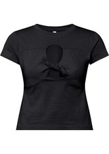 Verkürztes Shirt mit Cut-Outs