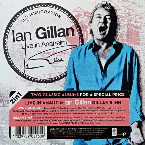 2xcd ian gillan live - 2xcd,