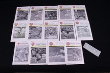 14x programmheft 5 tickets - programmheft,