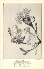 Künstler Ak Goetz, M., Elflein im Ahornbaum - 11052602