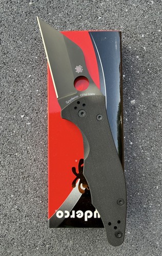 Spyderco yojimbo all black - 2,