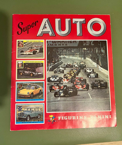 Panini super auto 1977 - auto,