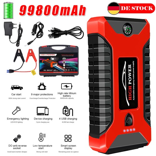 Starthilfe powerbank 99800mah - powerbank,