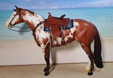 Westernsattel Western Sattel Set Tack für Resin Breyer Stone Modellpferde