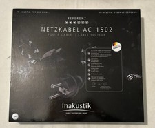 INAKUSTIK REFERENZ AC-1502 HIGH END NETZKABEL OVP 5 Meter