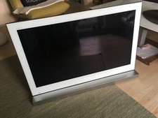 Sony Bravia KDL-40NX705 Full HD Design Fernseher mit SU-40NX1 - weiß alu TV