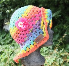 Hut gehäkelt Häkelhut mit