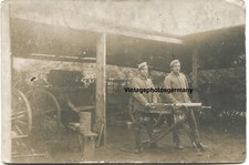 Z3212 Foto WK1 Soldaten MG -