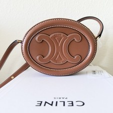 New Celine Triomphe Oval brown