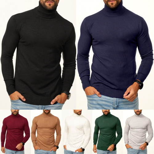 Herren rollkragenpullover slim - rollkragenpullover,