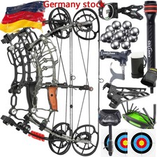 Dual-Use Compound Bogen Pfeil Stahlkugel 30-60lbs Bogenschießen Beidhändig Jagd