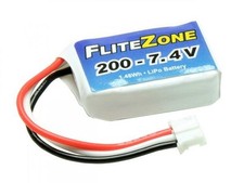 LiPo Akku FliteZone 200 - 7.4V (z.B. UMX, Micro Beast)