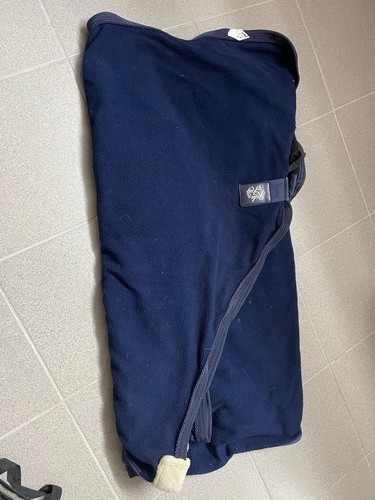 Abschwitzdecke dunkelblau