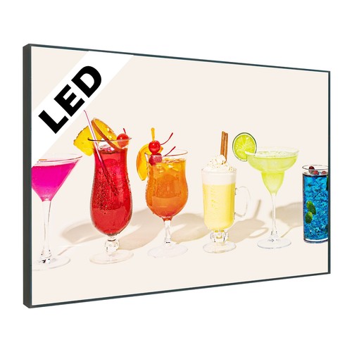 Led wandbild cocktail ensemble - cocktail,