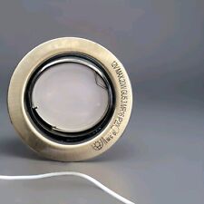 6x  Einbaustrahler Messing gebürstet Gu10 5W LED 400lm Warm Deckenstrahler 80mm