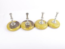 4x Maschinenfüße Maschinenschuhe rund dia.160mm LM 5-55 #101402