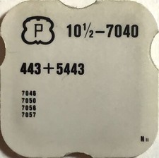 Peseux Cal. 7040 Ref. 443+5443 Vintage Uhrenteil Ersatzteil 7046 7050 7056