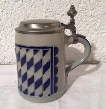 Bierkrug Zinndeckel Merkelbach