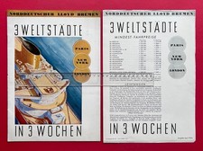 Reise Prospekt Norddeutscher