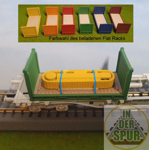 Spur flat rack ft - flat,