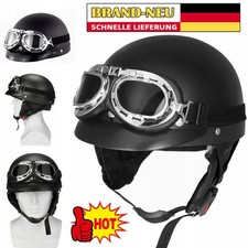 Vintage Motorradhelm Roller