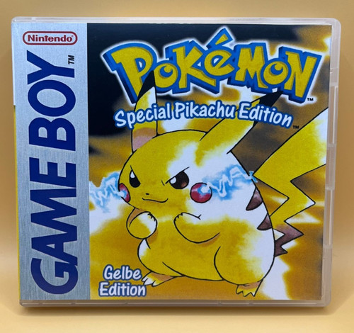 Pokémon gelbe edition - gelbe, |