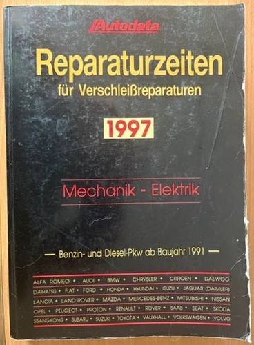 Autodata reparaturzeiten für - reparaturzeiten,