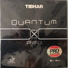 Belag TIBHAR  Quantum X Pro NEU Pro Edition schwarz max.
