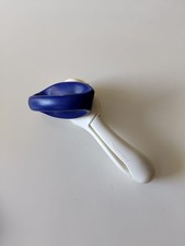 Tupperware Dosenöffner in blau-weiß wenig gebraucht