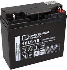 12V 18Ah Blei AGM Akku Batterie USV Notstrom Brandschutz Starthilfe BOOSTER