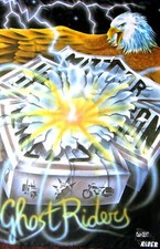 MOTORRAD BIKER FLAGGE FAHNE