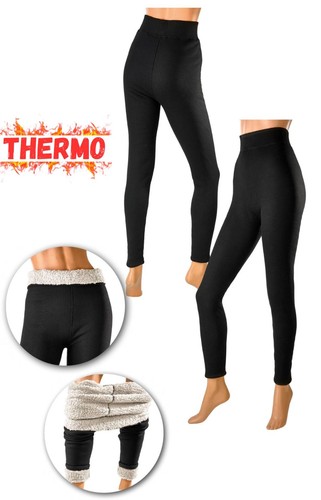 Warme thermo leggings mit - warme, thermo-leggings