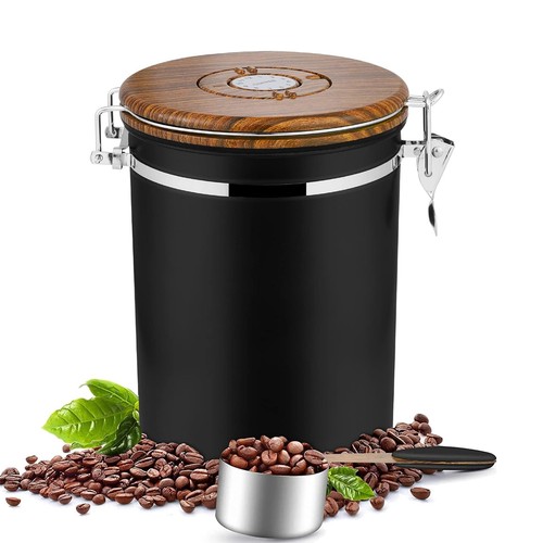 Luftdicht kaffeedose edelstahl - kaffeedose,