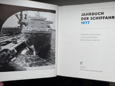 Jahrbuch der Schifffahrt 1977 DDR - 180 S, Werbung, viele Fotos! Hafen Rostock