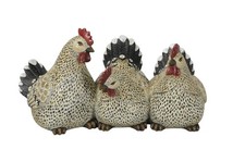 Deko Hühner Set 3-teilig
