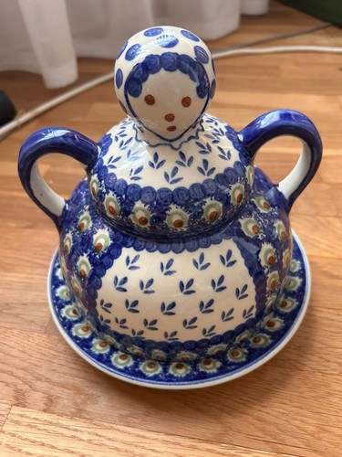Bunzlauer keramik butter dish - keramik,