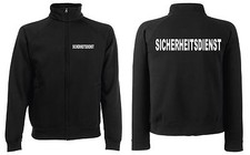 SECURITY SICHERHEITSDIENST Sweatjacke Jacke in schwarz oder navy  SE8