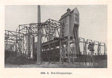 Gaswerk Gera - Bekohlungsanlage - 1925 - Historische Aufnahme ~12x8cm