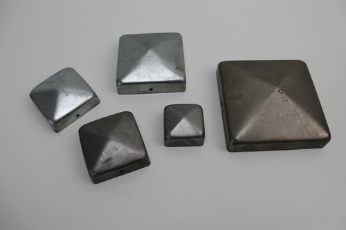 Pfostenkappe blech 1mm gelocht - pfostenkappe,