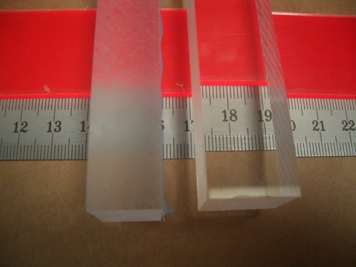 Vierkant stab acrylglas - vierkant,