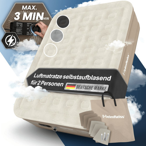 Luftbett selbstaufblasend