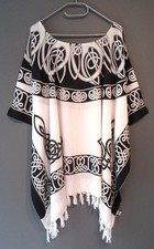 Tunika Bluse Shirt WEISS SCHWARZ 2XL 3XL 4XL 52 54 56 58 60 -G060-A