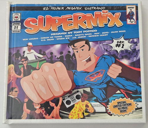 Supermix megamix tony - cd,