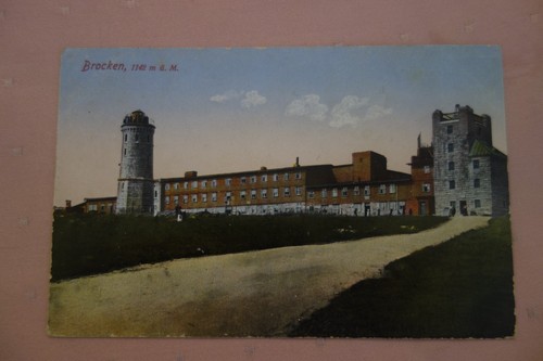 Brocken brockenhotel 1926 - ak,