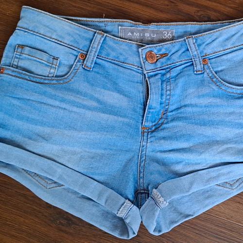 Amisu hotpants bermuda denim - amisu,