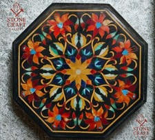 18 " Schwarz Marmor Table Top