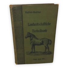 Landwirtschaftliche Tierheilkunde Walther Kuchtner 1911 Selbststudium Landwirte